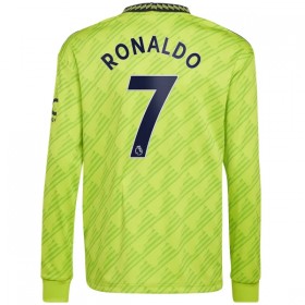 Manchester United Ronaldo 7 Kolmas 2022-23 - Jalkapallo Pelipaidat (L/S)